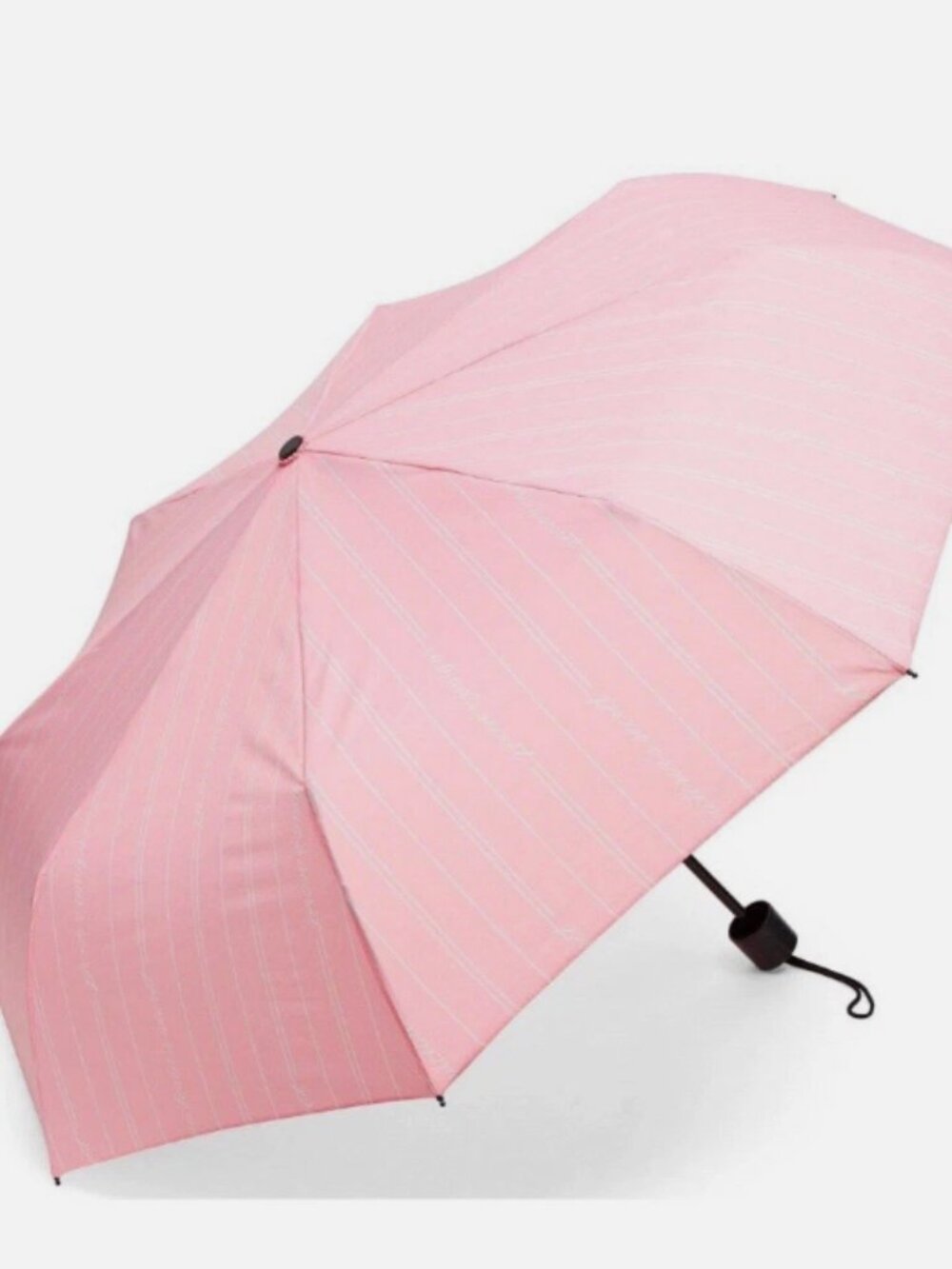 VICTORIA'S  SECRET Umbrella VS Pink White Stripe NWT Spring 2025
